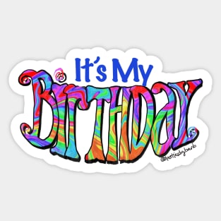 It’s My Birthday Sticker